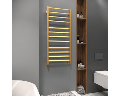 Полотенцесушитель водяной Stinox Milana 50x120 золото сатин