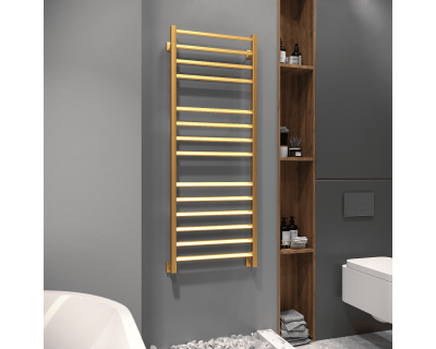 Полотенцесушитель водяной Stinox Milana 50x140 золото сатин