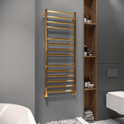 Полотенцесушитель водяной Stinox Milana 50x140 золото глянец