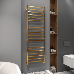 Полотенцесушитель водяной Stinox Milana 50x160 золото глянец