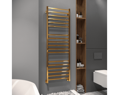 Полотенцесушитель водяной Stinox Milana 50x160 золото глянец