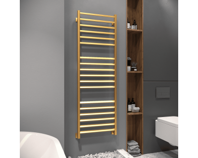 Полотенцесушитель водяной Stinox Milana 50x160 золото сатин