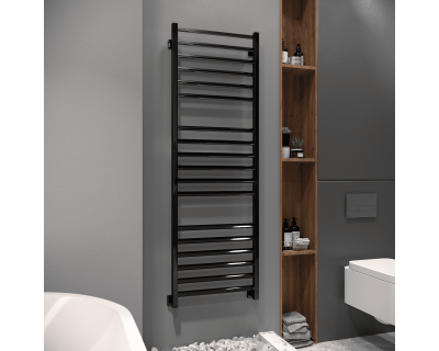 Полотенцесушитель водяной Stinox Milana 50x160 черный глянец