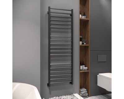 Полотенцесушитель водяной Stinox Milana 50x160 черный матовый