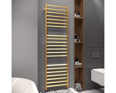 Полотенцесушитель водяной Stinox Milana 50x180 золото сатин