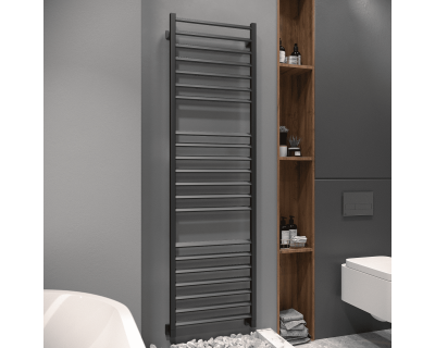 Полотенцесушитель водяной Stinox Milana 50x180 черный матовый