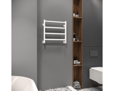 Полотенцесушитель водяной Stinox Milana 50x50 белый матовый