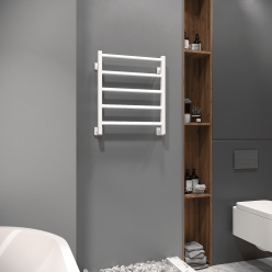 Полотенцесушитель водяной Stinox Milana 50x60 белый матовый