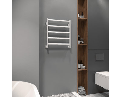 Полотенцесушитель водяной Stinox Milana 50x60 белый глянец