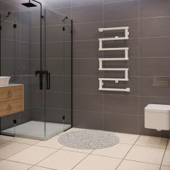 Полотенцесушитель водяной Stinox Optima+ 50x100 белый матовый