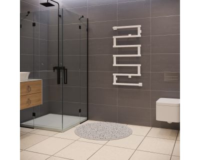 Полотенцесушитель водяной Stinox Optima+ 50x100 белый матовый