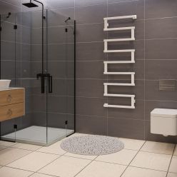 Полотенцесушитель водяной Stinox Optima+ 50x140 белый матовый