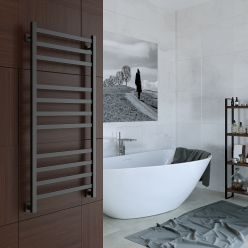Полотенцесушитель водяной Stinox Prestige Luxe 50x120 черный матовый
