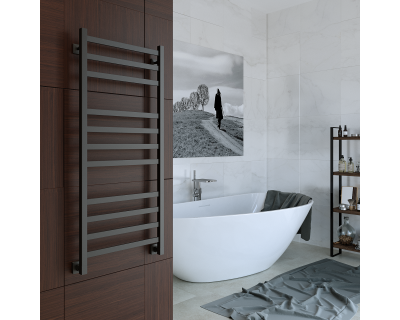 Полотенцесушитель водяной Stinox Prestige Luxe 50x120 черный матовый