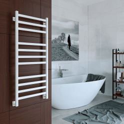 Полотенцесушитель водяной Stinox Prestige Luxe 50x120 белый матовый