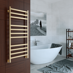 Полотенцесушитель водяной Stinox Prestige Luxe 50x120 золото сатин