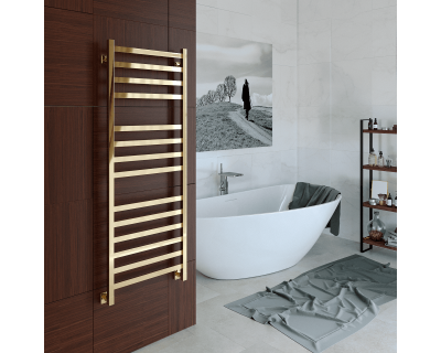 Полотенцесушитель водяной Stinox Prestige Luxe 50x140 золото глянец