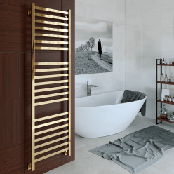 Полотенцесушитель водяной Stinox Prestige Luxe 50x180 золото глянец