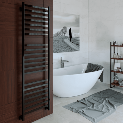 Полотенцесушитель водяной Stinox Prestige Luxe 50x180 черный глянец