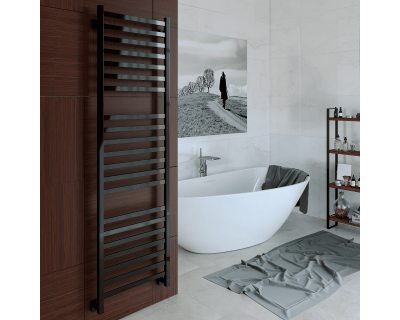 Полотенцесушитель водяной Stinox Prestige Luxe 50x180 черный глянец