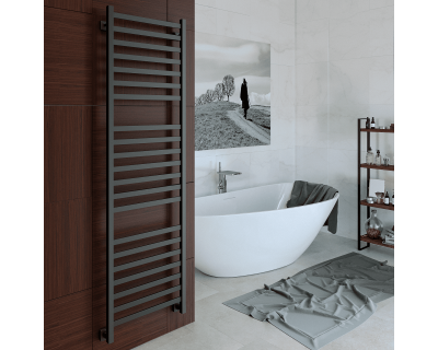 Полотенцесушитель водяной Stinox Prestige Luxe 50x180 черный матовый