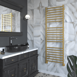 Полотенцесушитель водяной Stinox Quatro Luxe 50x160 золото сатин