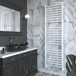 Полотенцесушитель водяной Stinox Quatro Luxe 50x180 белый матовый