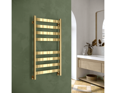Полотенцесушитель водяной Stinox Sanremo 50x100 золото глянец