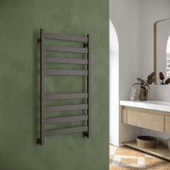 Полотенцесушитель водяной Stinox Sanremo 50x100 черный матовый