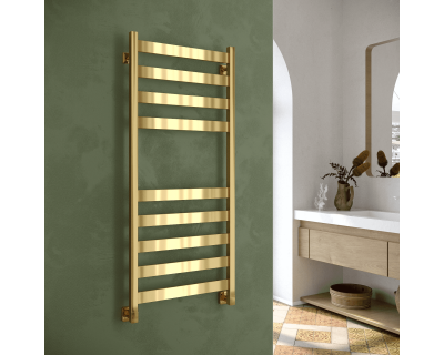 Полотенцесушитель водяной Stinox Sanremo 50x120 золото глянец