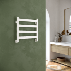 Полотенцесушитель водяной Stinox Sanremo 50x50 белый матовый