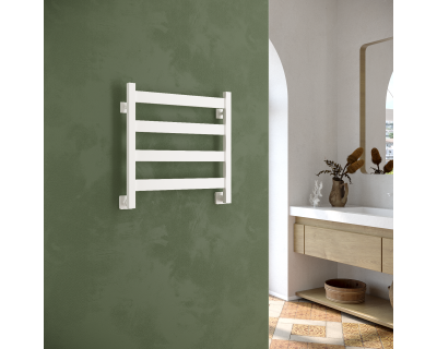 Полотенцесушитель водяной Stinox Sanremo 50x50 белый матовый