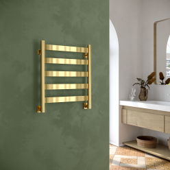 Полотенцесушитель водяной Stinox Sanremo 50x60 золото глянец