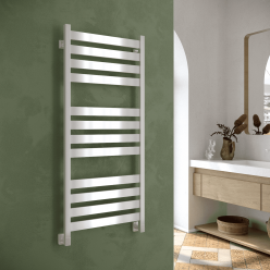 Полотенцесушитель водяной Stinox Sanremo Luxe 50x120 белый глянец