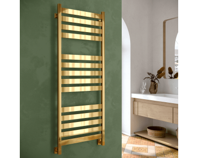 Полотенцесушитель водяной Stinox Sanremo Luxe 50x140 золото глянец