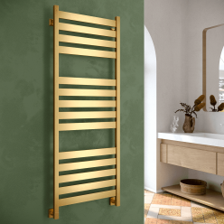 Полотенцесушитель водяной Stinox Sanremo Luxe 50x140 золото сатин