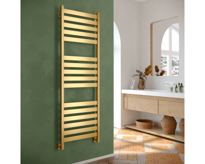 Полотенцесушитель водяной Stinox Sanremo Luxe 50x160 золото сатин