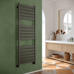 Полотенцесушитель водяной Stinox Sanremo Luxe 50x160 черный матовый