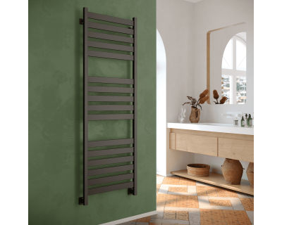 Полотенцесушитель водяной Stinox Sanremo Luxe 50x160 черный матовый