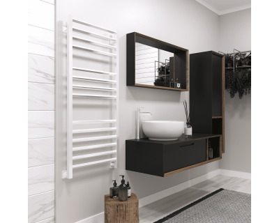 Полотенцесушитель водяной Stinox Sorento Luxe 50x120 белый глянец