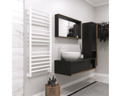 Полотенцесушитель водяной Stinox Sorento Luxe 50x120 белый матовый