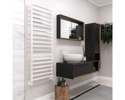 Полотенцесушитель водяной Stinox Sorento Luxe 50x140 белый глянец