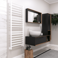 Полотенцесушитель водяной Stinox Sorento Luxe 50x140 белый матовый