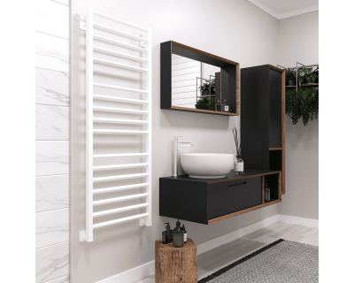 Полотенцесушитель водяной Stinox Sorento Luxe 50x140 белый матовый