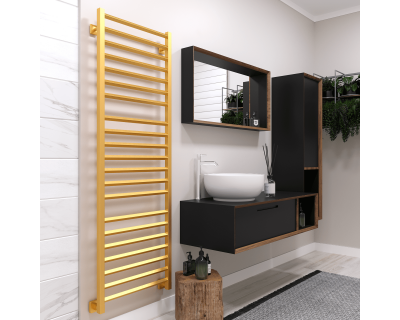 Полотенцесушитель водяной Stinox Sorento Luxe 50x160 золото сатин