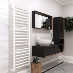 Полотенцесушитель водяной Stinox Sorento Luxe 50x160 белый матовый