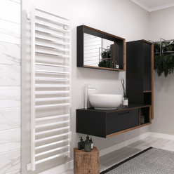 Полотенцесушитель водяной Stinox Sorento Luxe 50x160 белый глянец