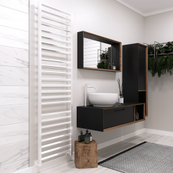 Полотенцесушитель водяной Stinox Sorento Luxe 50x180 белый глянец