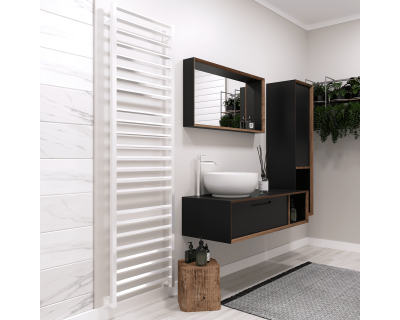 Полотенцесушитель водяной Stinox Sorento Luxe 50x180 белый глянец