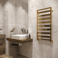 Полотенцесушитель водяной Stinox Tempra 50x100 золото